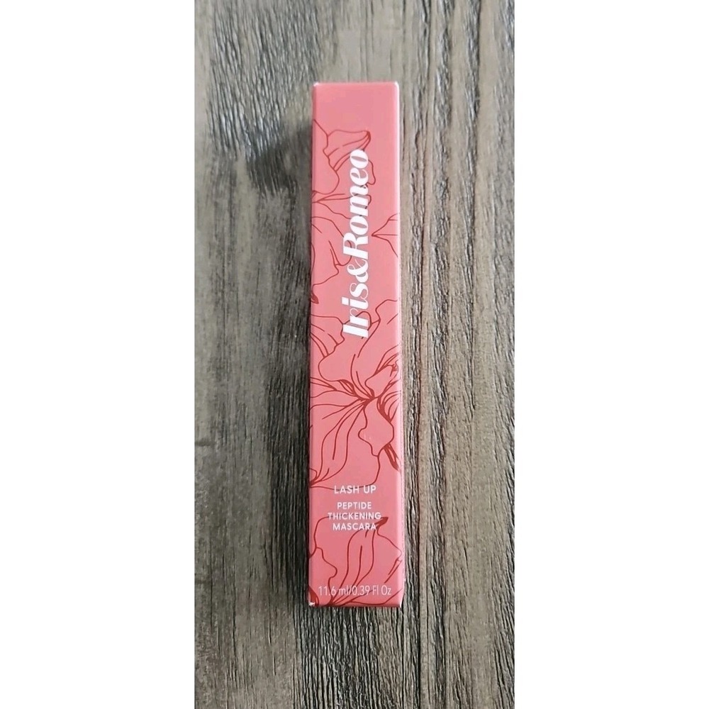 Iris & Romeo Lash Up Peptide Volumizing Curling Mascara - Friesian Black  (NEW)